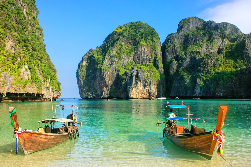 Praia de Maya Bay, Tailândia