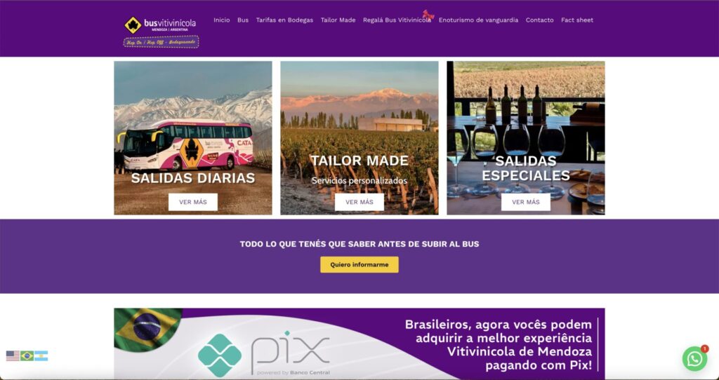 busvitivinicola mendoza website