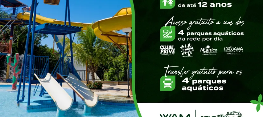 Promoção Pacote completo para Caldas Novas